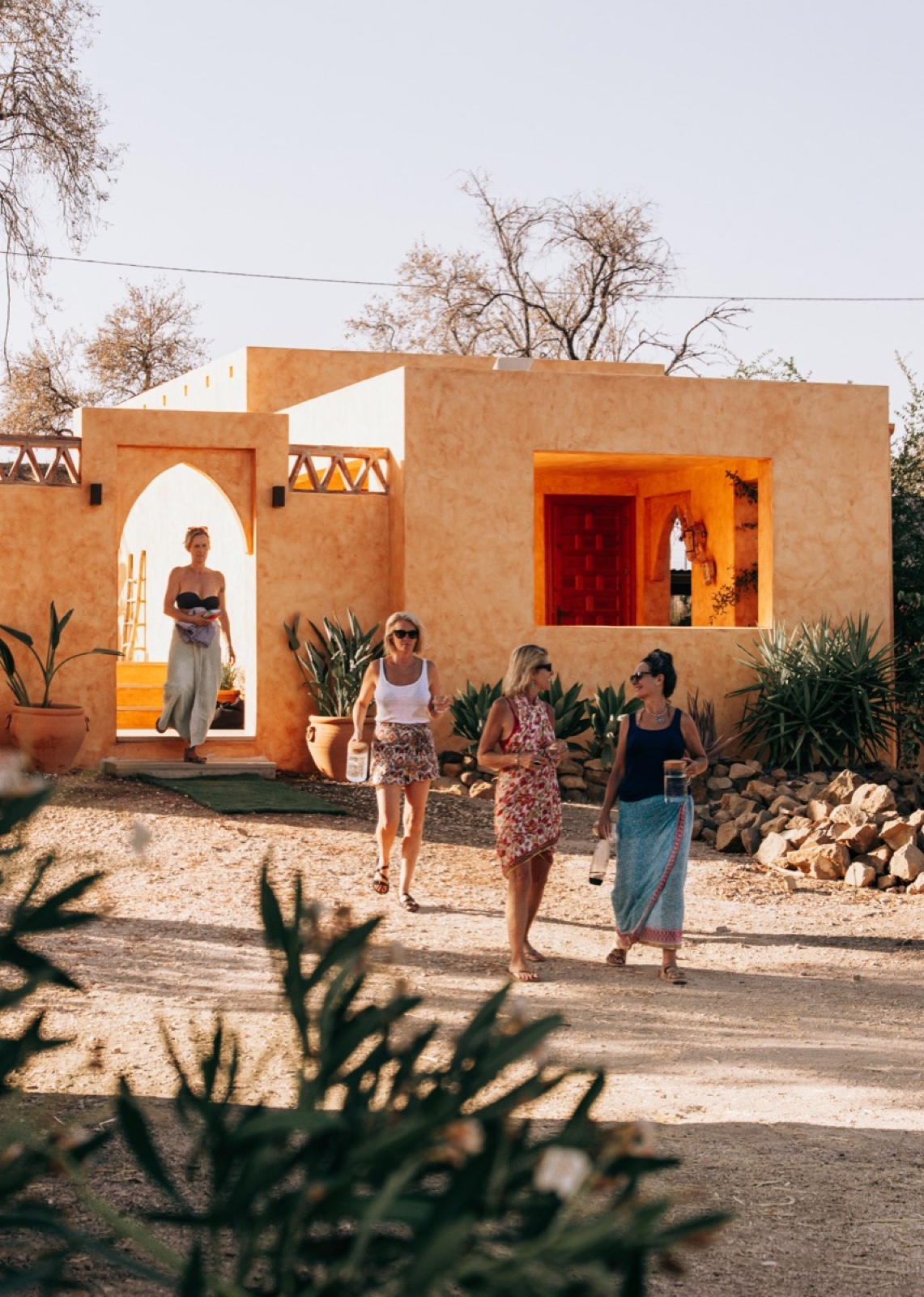 Retreat house interior