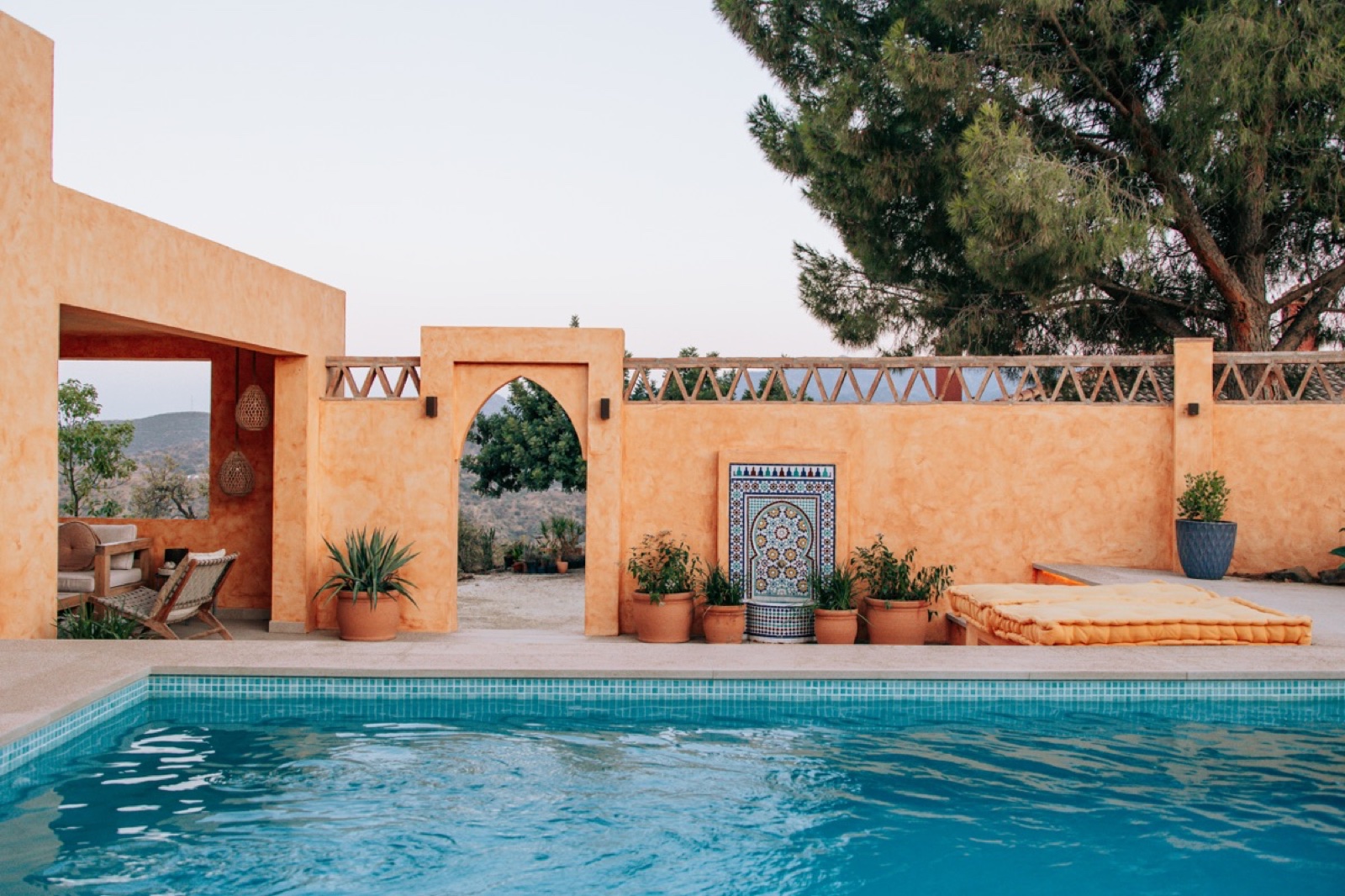 Pool and relaxation space
